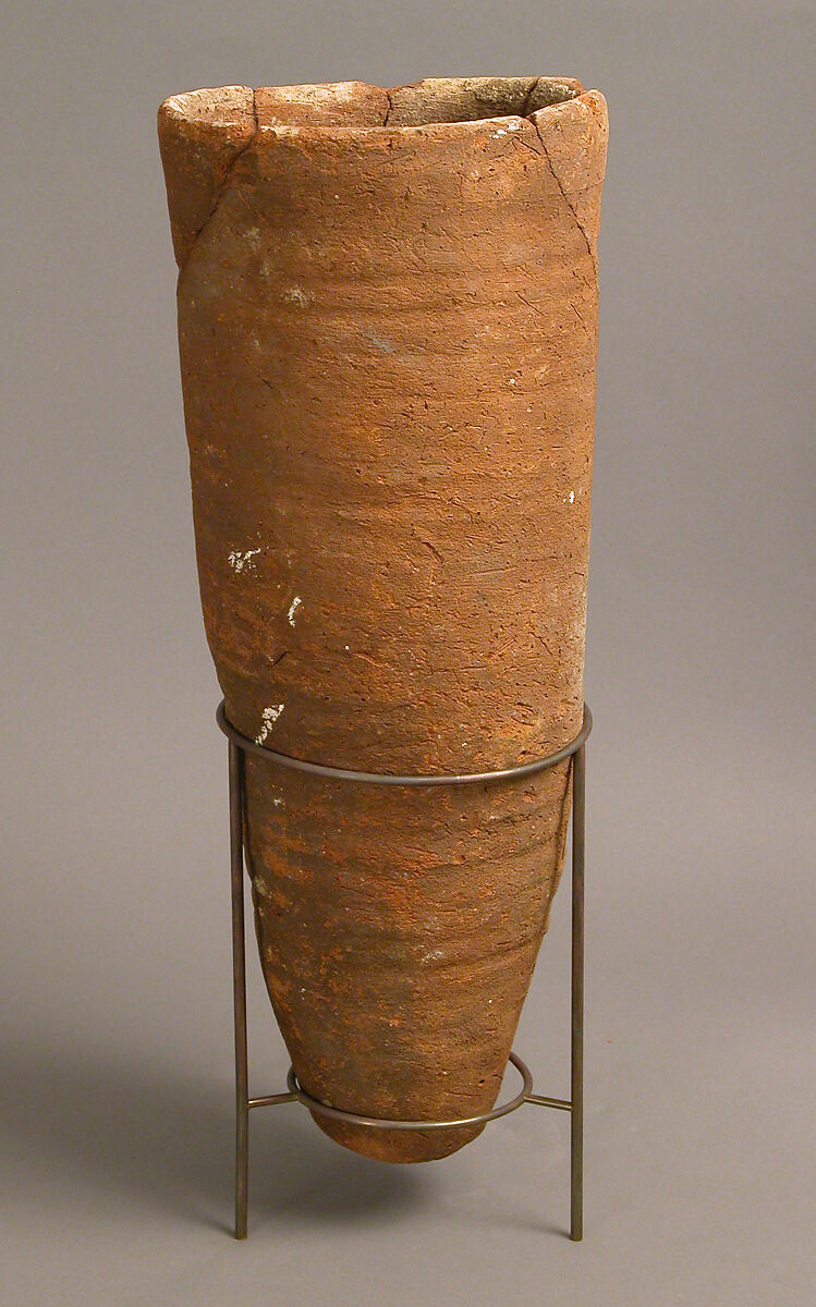 Vase, Earthenware, Coptic 