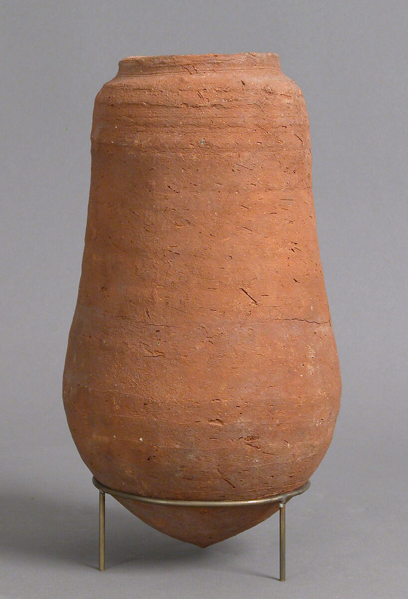 Vase, Earthenware, Coptic 