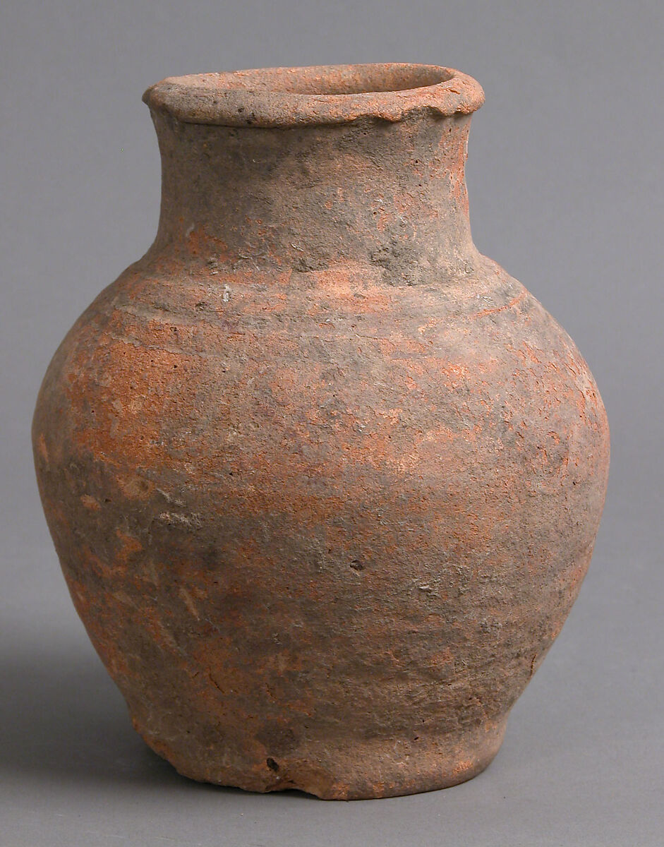 Vase, Earthenware, Coptic 