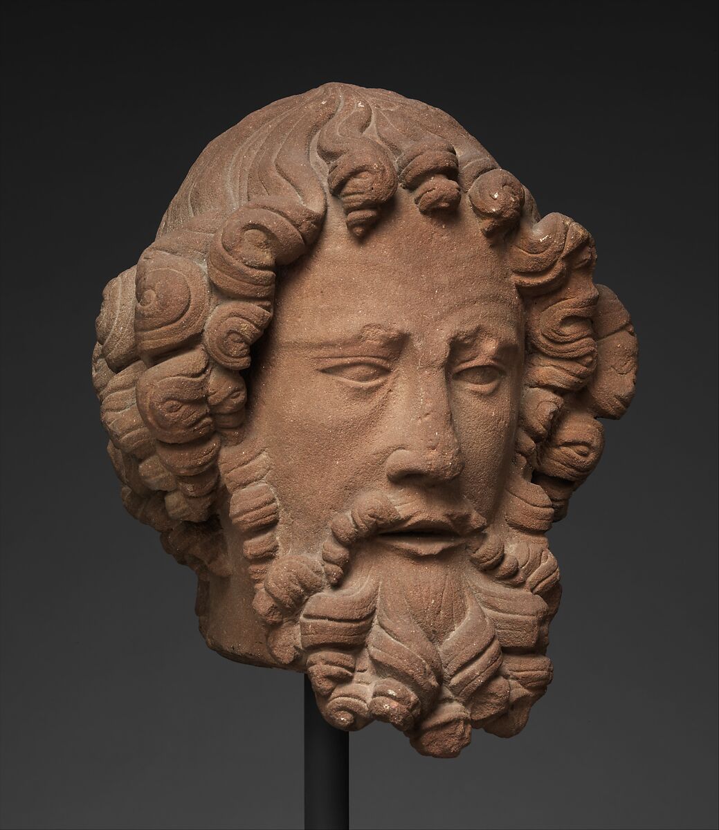 Head of an Apostle, Sandstone, German