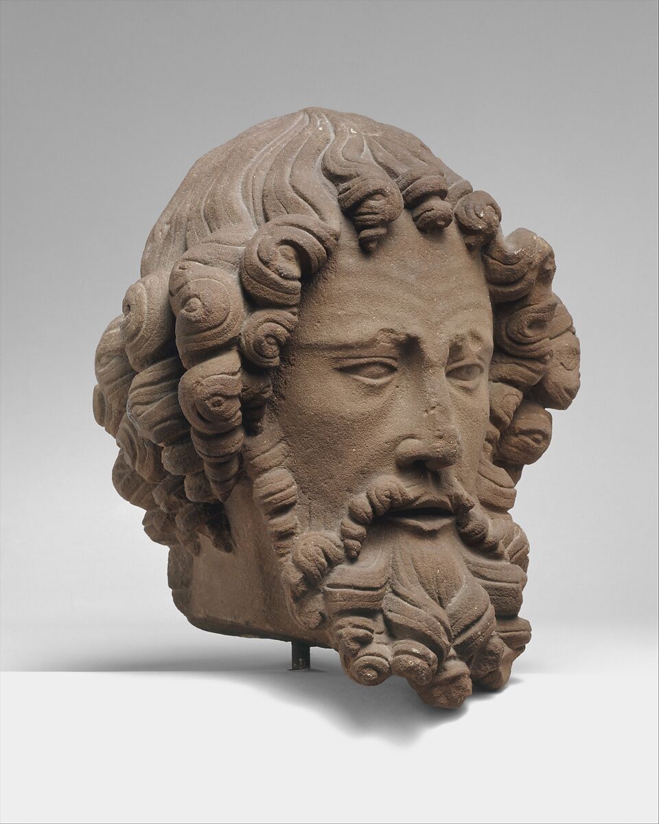 Head of an Apostle, Sandstone, German