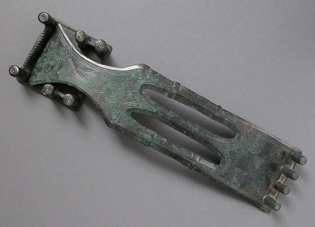 Buckle and Plate, Copper alloy, Celto-Iberian