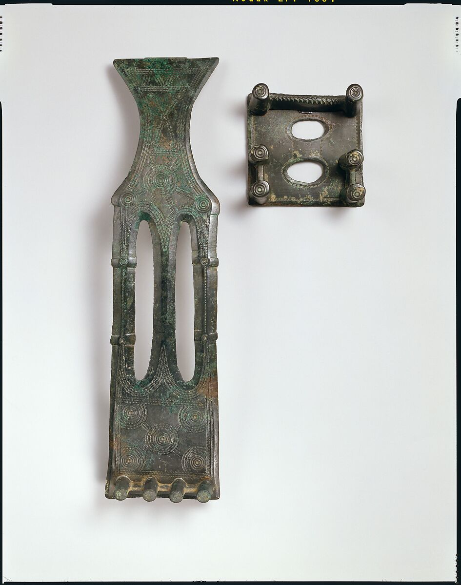 Buckle and Plate, Copper alloy, Celto-Iberian