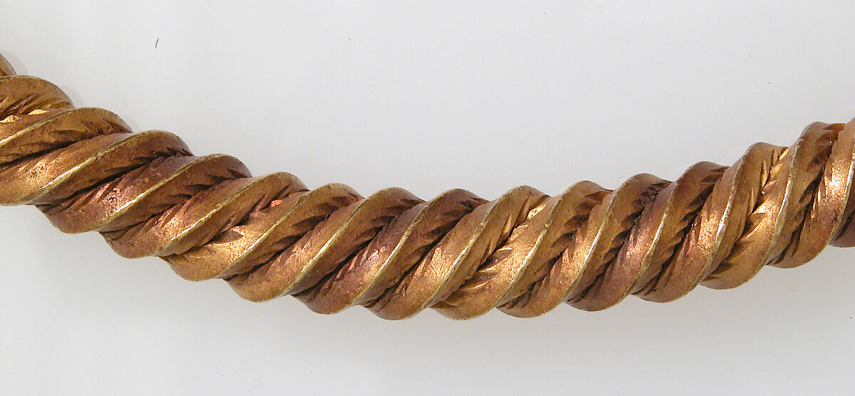 Gold Neck Ring, Gold, Celtic