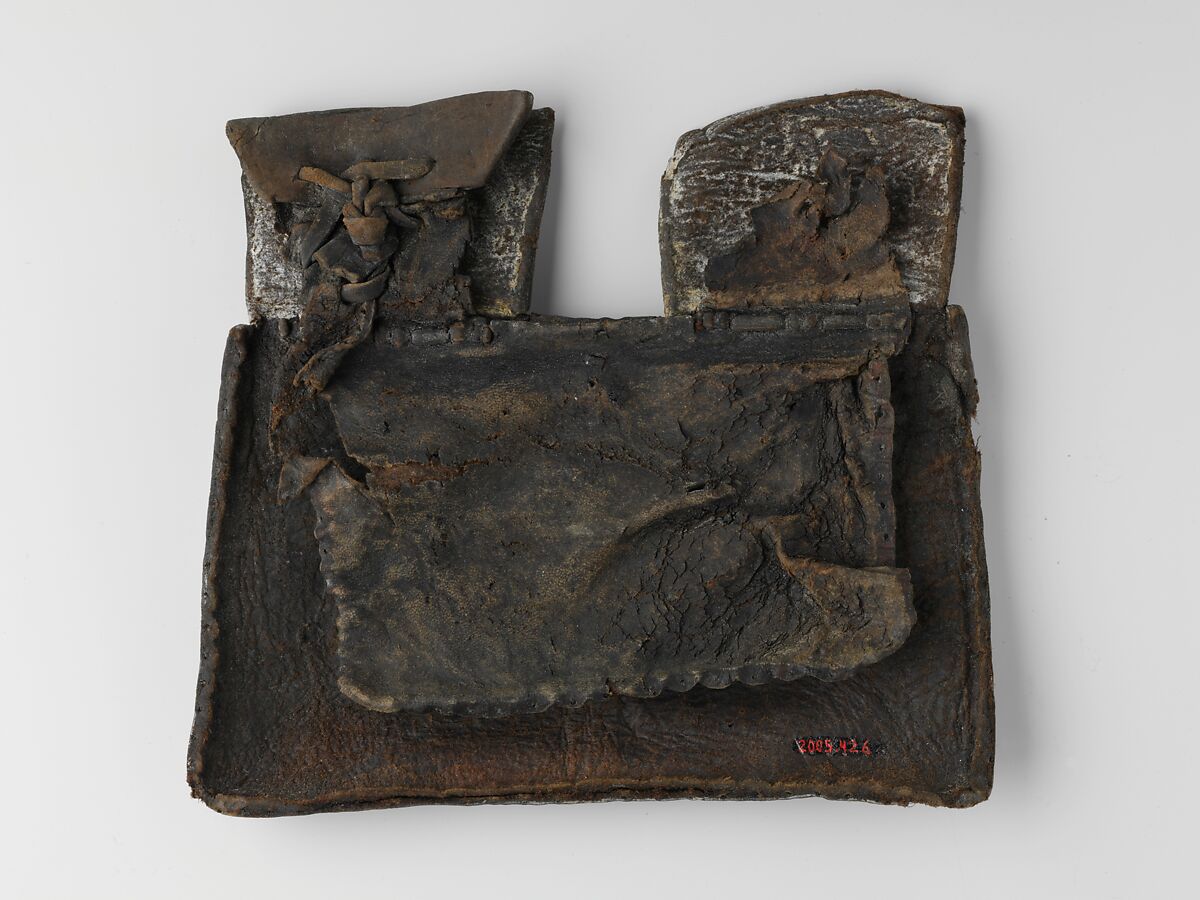 Purse, Tooled leather, French