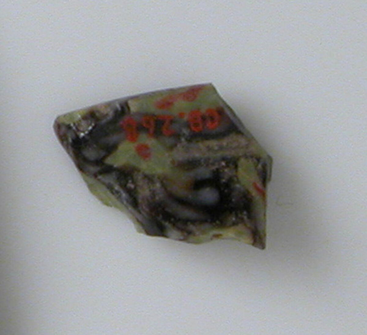 Glass Fragments from a Vessel, Glass, Coptic