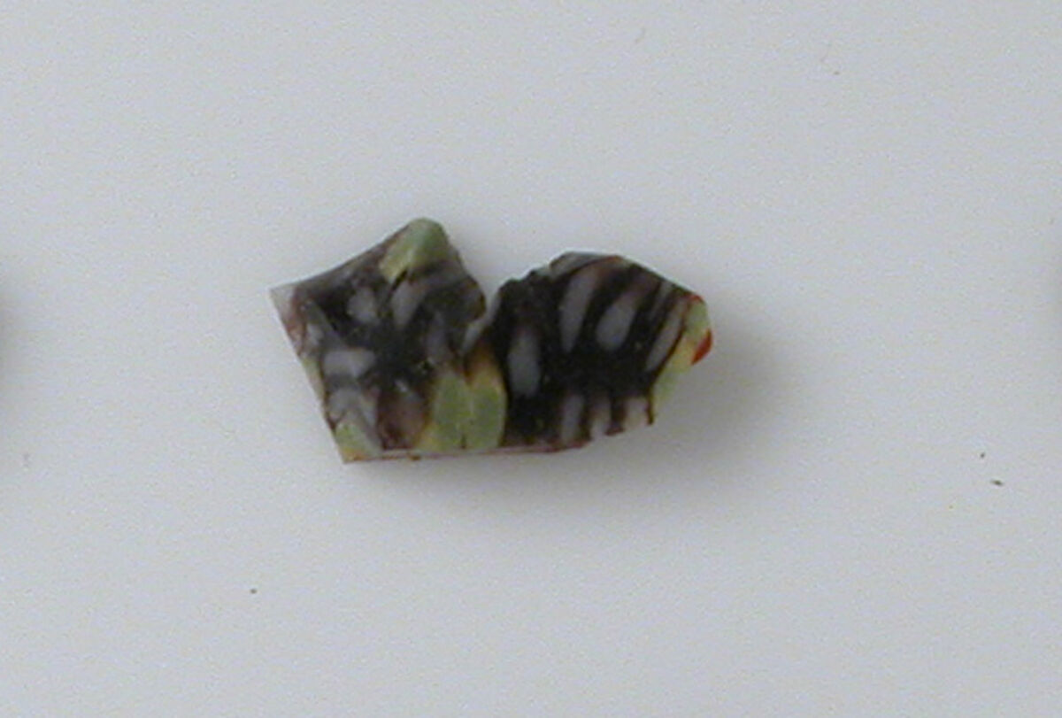 Glass Fragments from a Vessel, Glass, Coptic