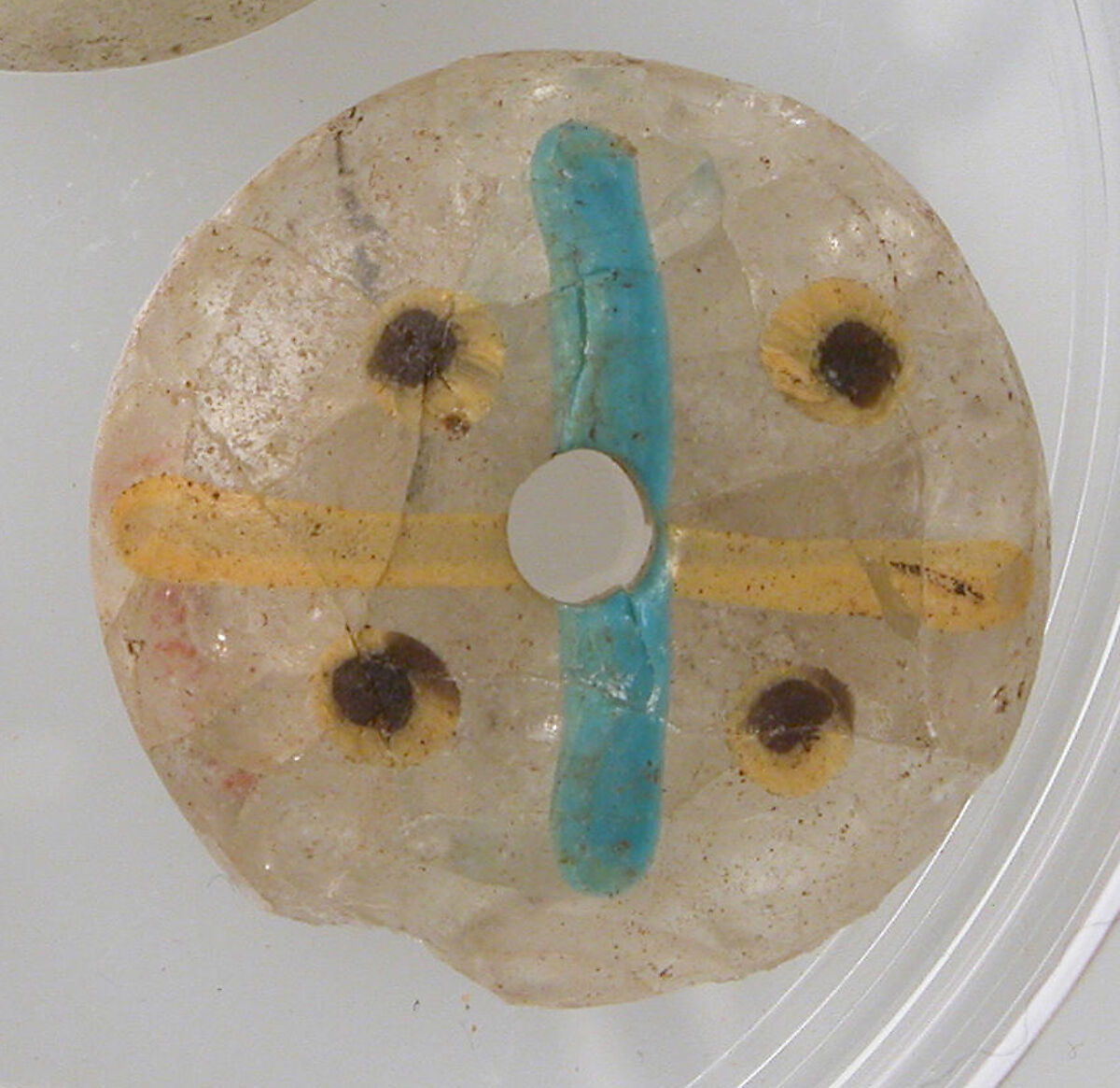 Bead Fragments, Glass, Coptic