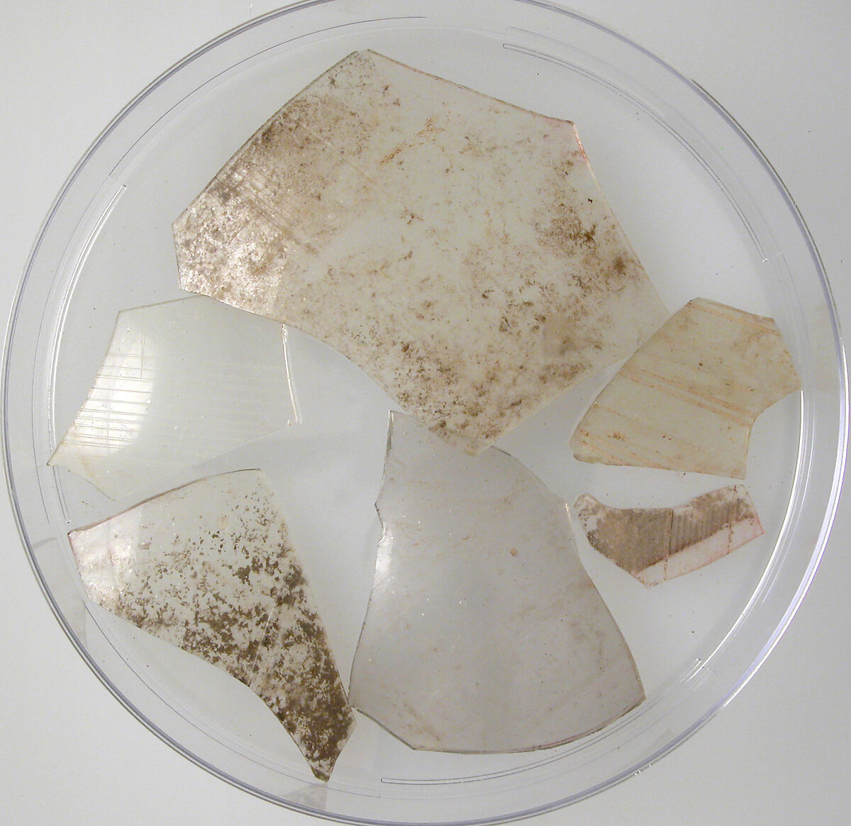 Glass Fragments, Glass (clear), Coptic 