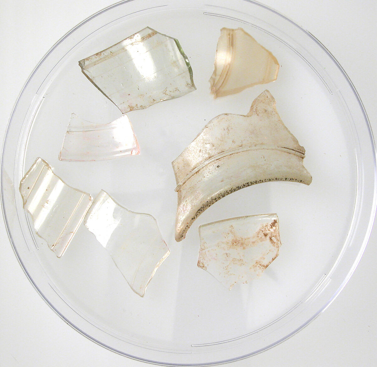 Glass Fragments, Glass (clear), Coptic 