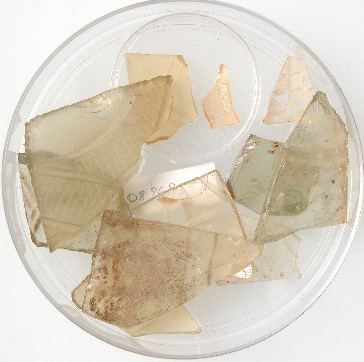 Glass Fragments, Glass (clear), Coptic 