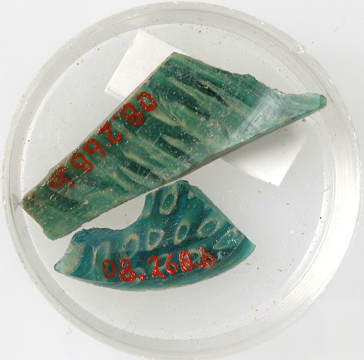 Glass Fragments, Glass (green), Coptic 