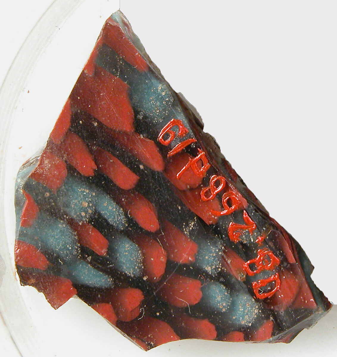 Glass Fragments from a Vessel, Glass, Coptic