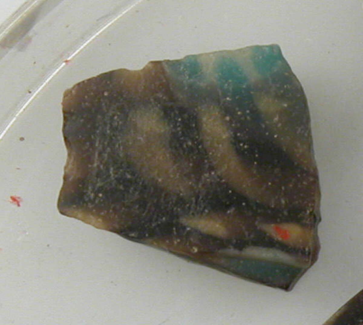 Glass Fragments from a Vessel, Glass, Coptic