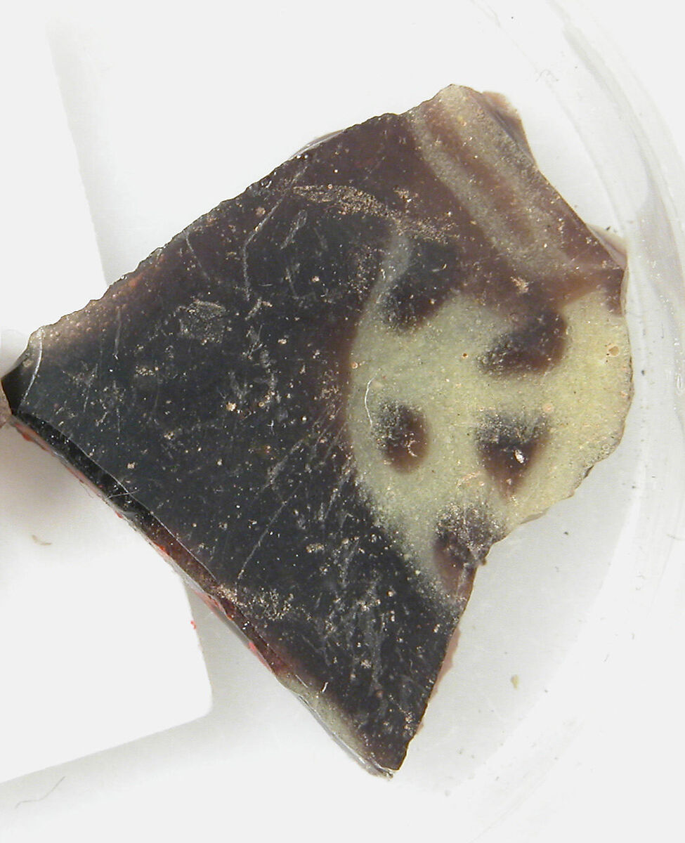 Glass Fragments from a Vessel, Glass, Coptic