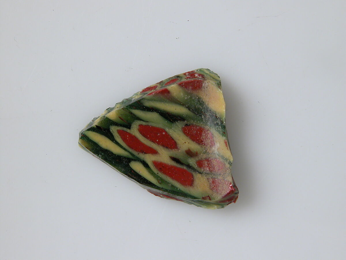 Glass Fragments from a Vessel, Glass, Coptic