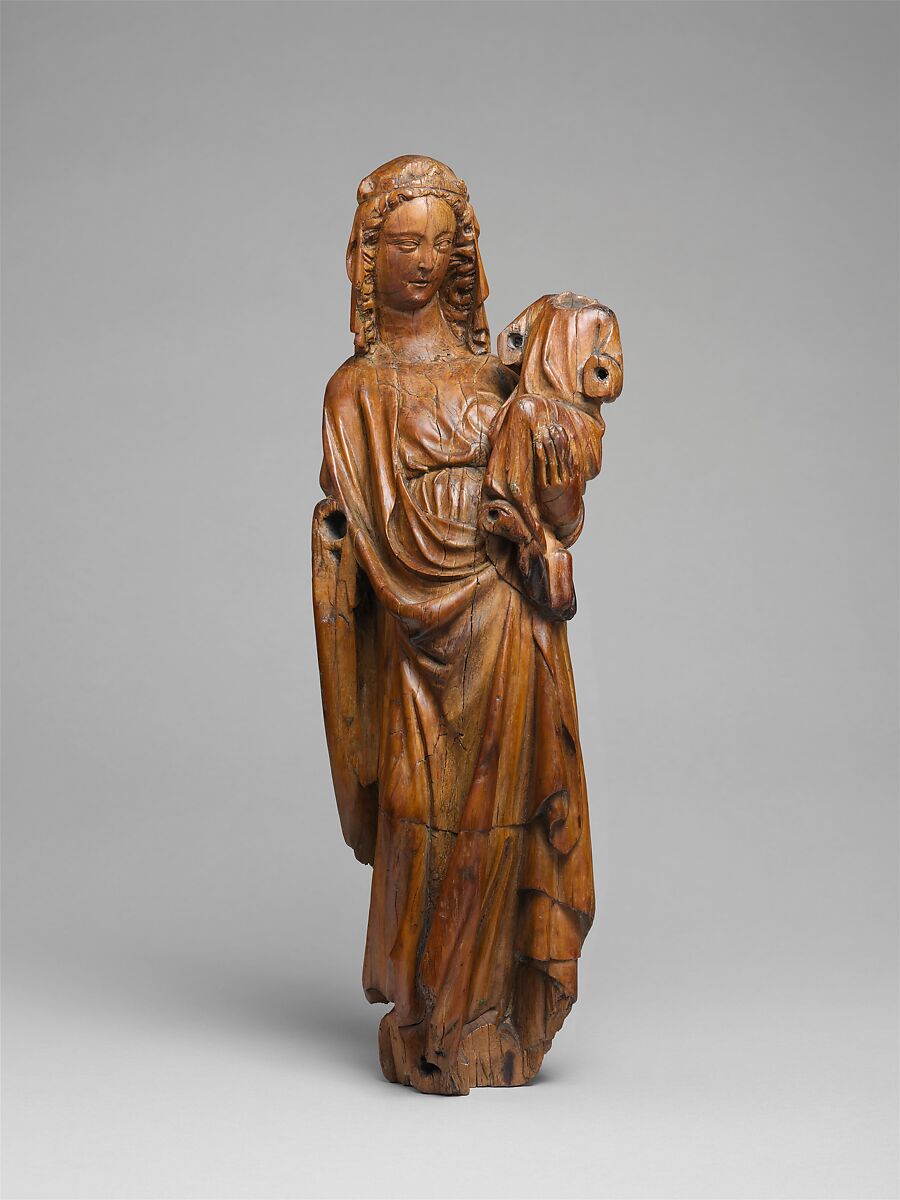 Virgin and Child, Boxwood, North French