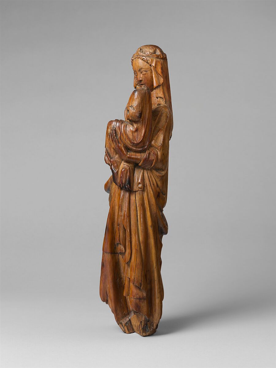 Virgin and Child, Boxwood, North French
