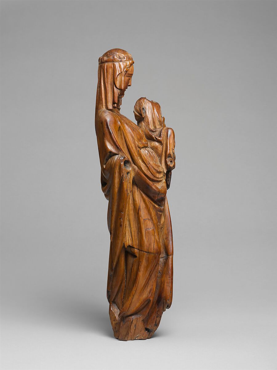 Virgin and Child, Boxwood, North French