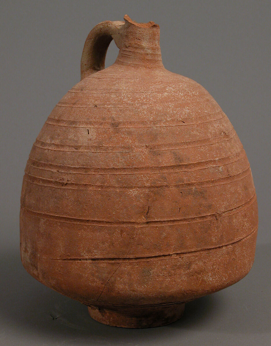 Jug, Earthenware, Coptic