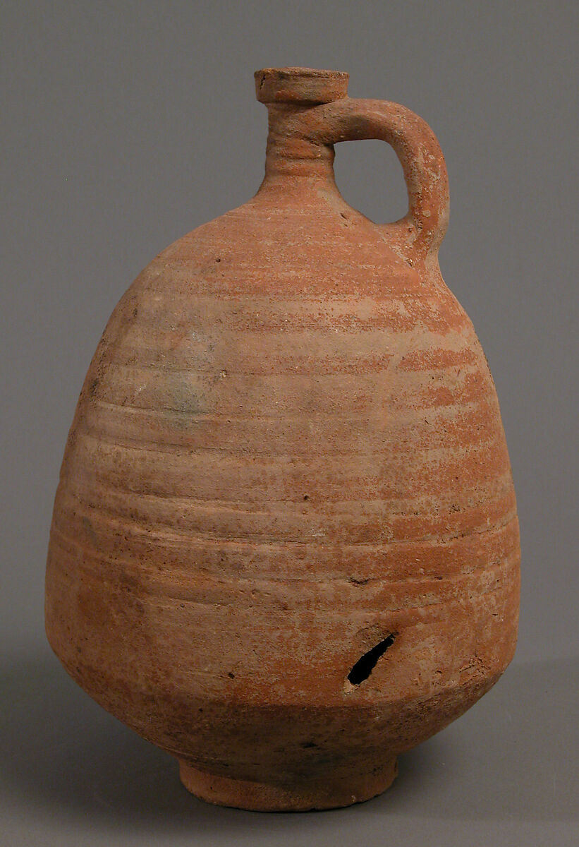 Jug, Earthenware, Coptic 