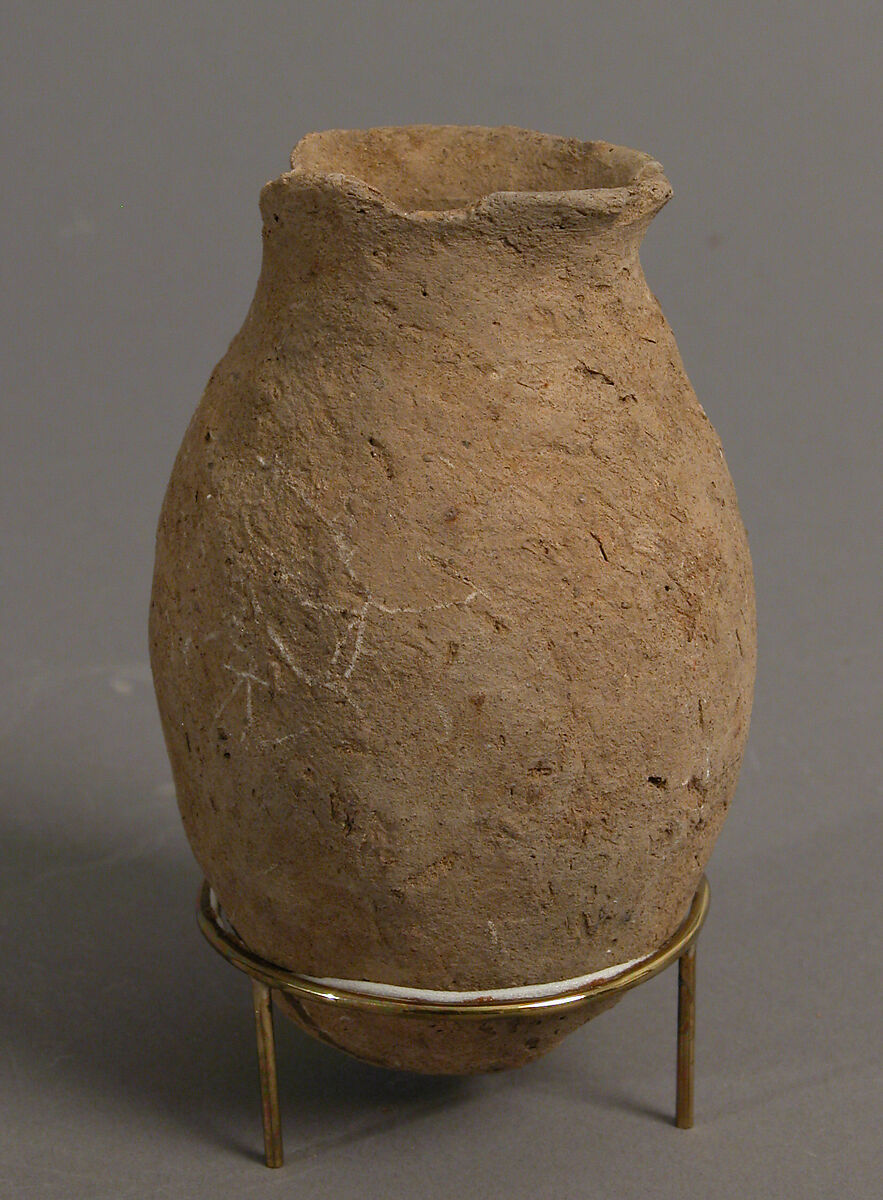 Pot, Earthenware, Coptic 