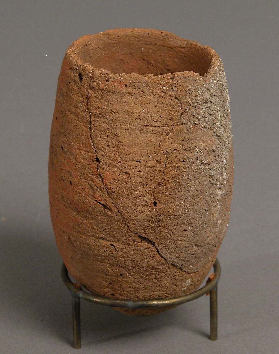 Pot, Earthenware, Coptic
