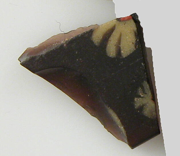 Glass Fragments from a Vessel, Glass, Coptic