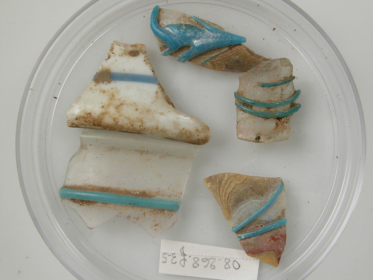 Glass Fragments, Glass, Coptic