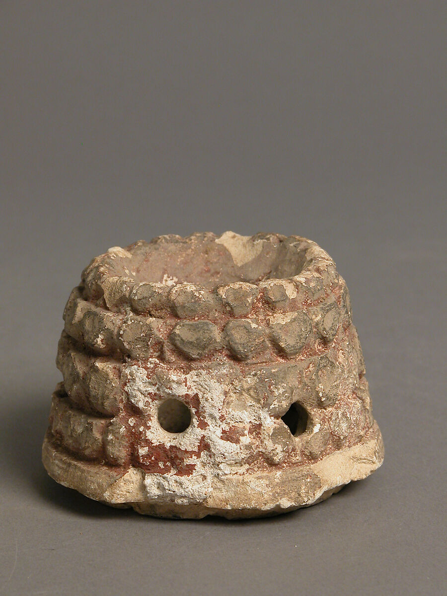 Top of Incense Burner, Earthenware, Coptic 