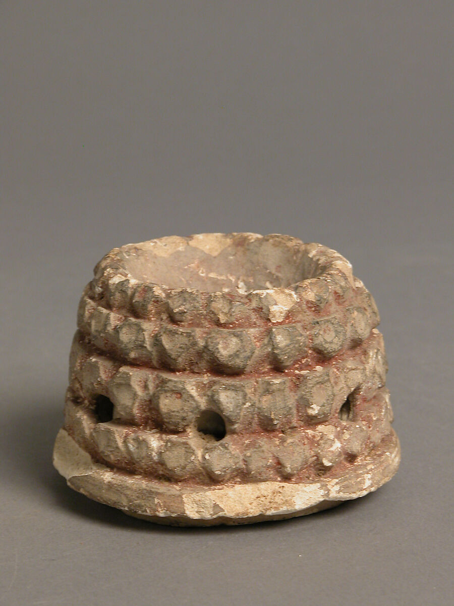 Top of Incense Burner, Earthenware, Coptic