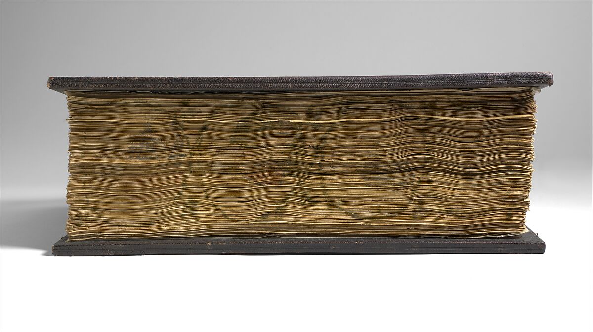 Jaharis Byzantine Lectionary, Tempera, gold, and ink on parchment; leather binding, Byzantine