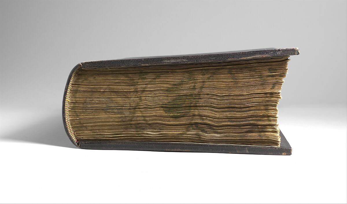 Jaharis Byzantine Lectionary, Tempera, gold, and ink on parchment; leather binding, Byzantine