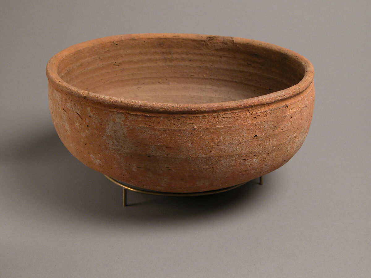 Bowl, Earthenware, Coptic 