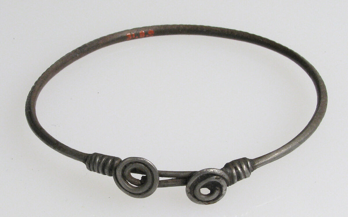 Bracelet, Iron, Coptic 