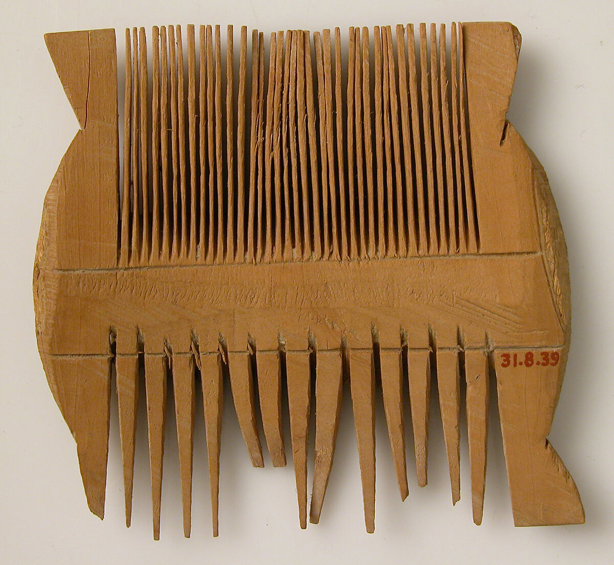 Comb, Wood, Coptic 