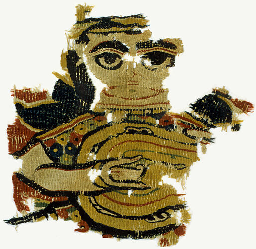 Fragment of a Wall Hanging with a Musician Playing the Oud