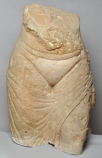 Female Torso, Limestone, carved 