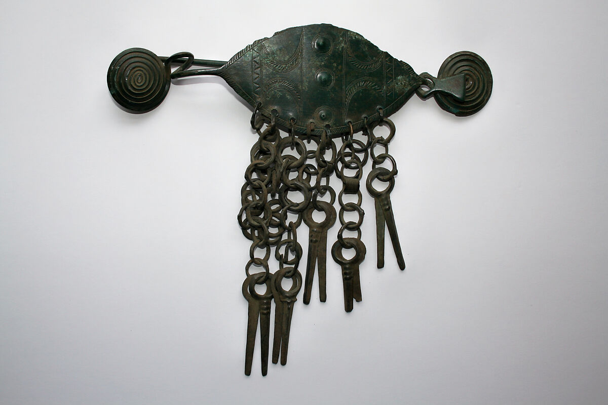 Brooch, Copper alloy, European Bronze Age 