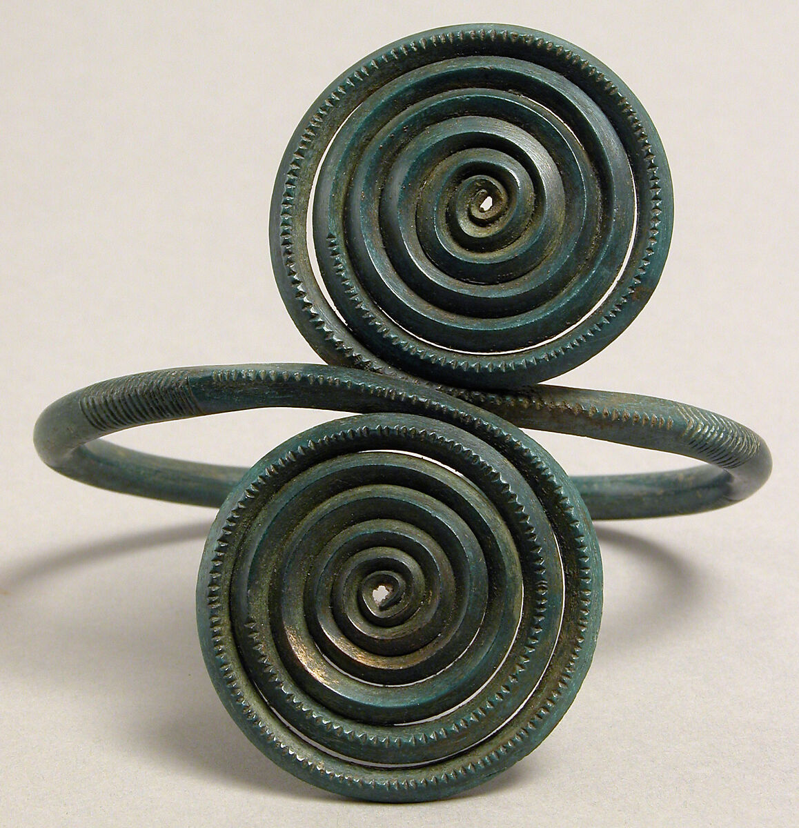 Armband with Spirals, Copper alloy, European Bronze Age