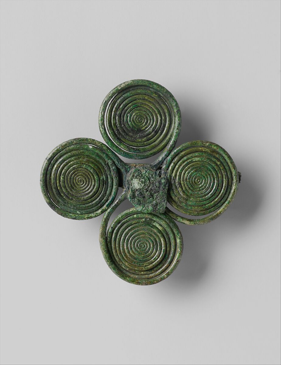 Brooch, Copper alloy, European Bronze Age 