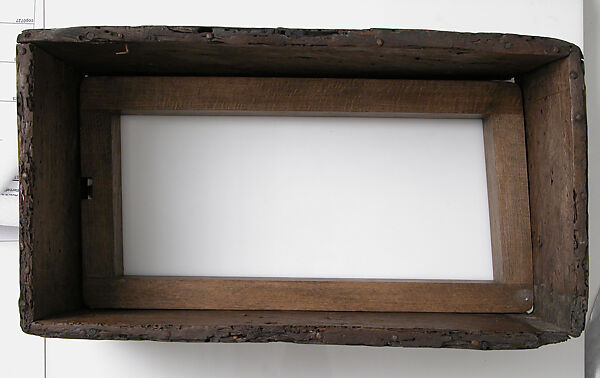 Coffret with the Legend of Guilhem, count of Toulouse, Walnut, painted, iron mounts, South French