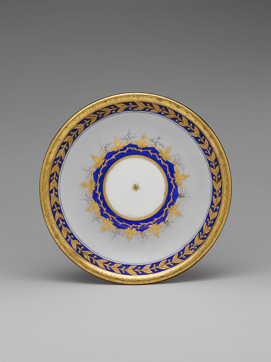 Liberty cup and saucer, Union Porcelain Works (American, 1863–1922), Porcelain, American
