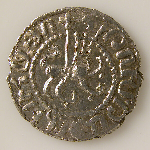 Tram from the Joint Rule of King Het‘um I and Queen Zabel (1229–52), Silver, Armenian