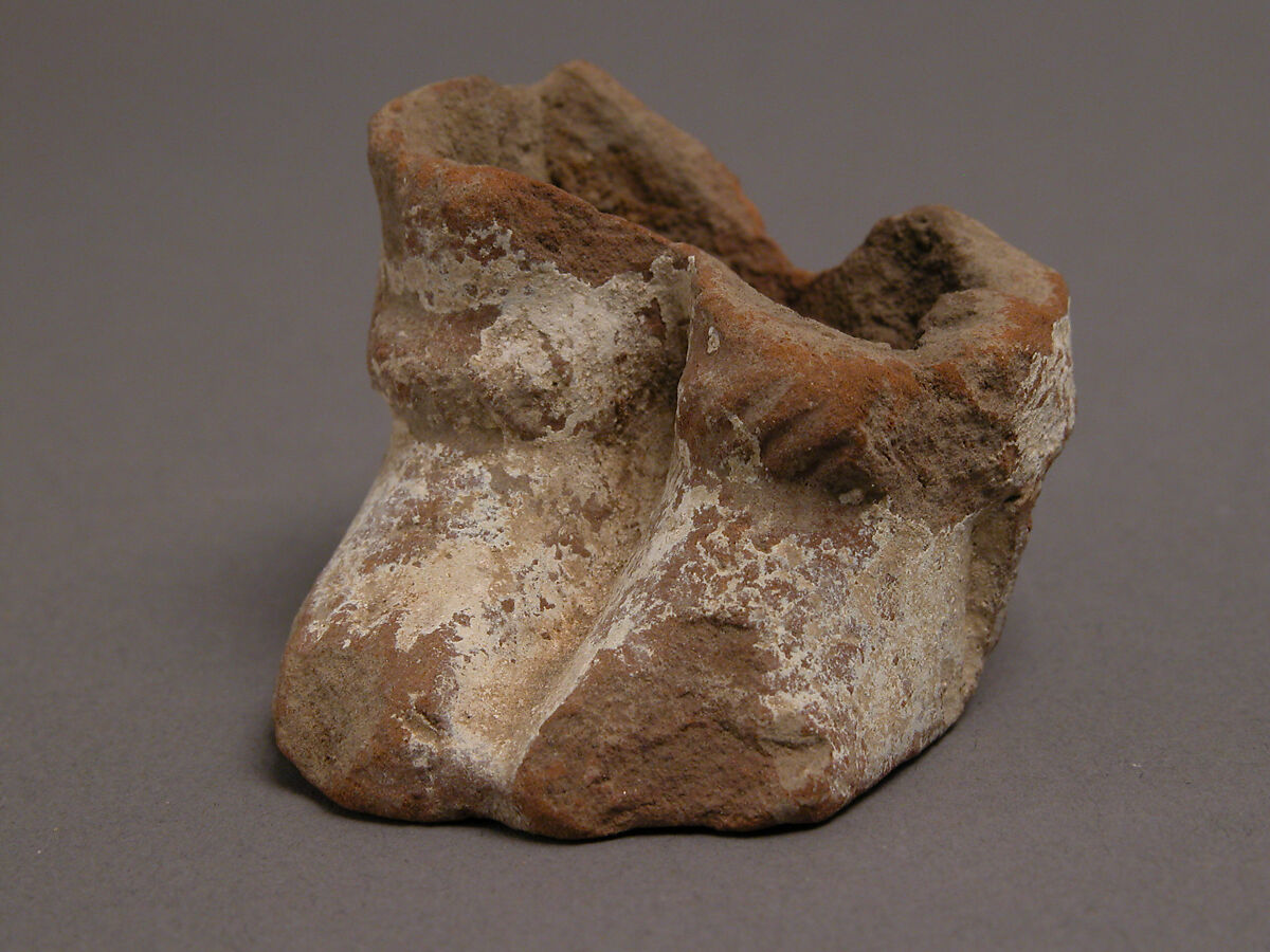 Feet Fragment, Earthenware, Coptic 