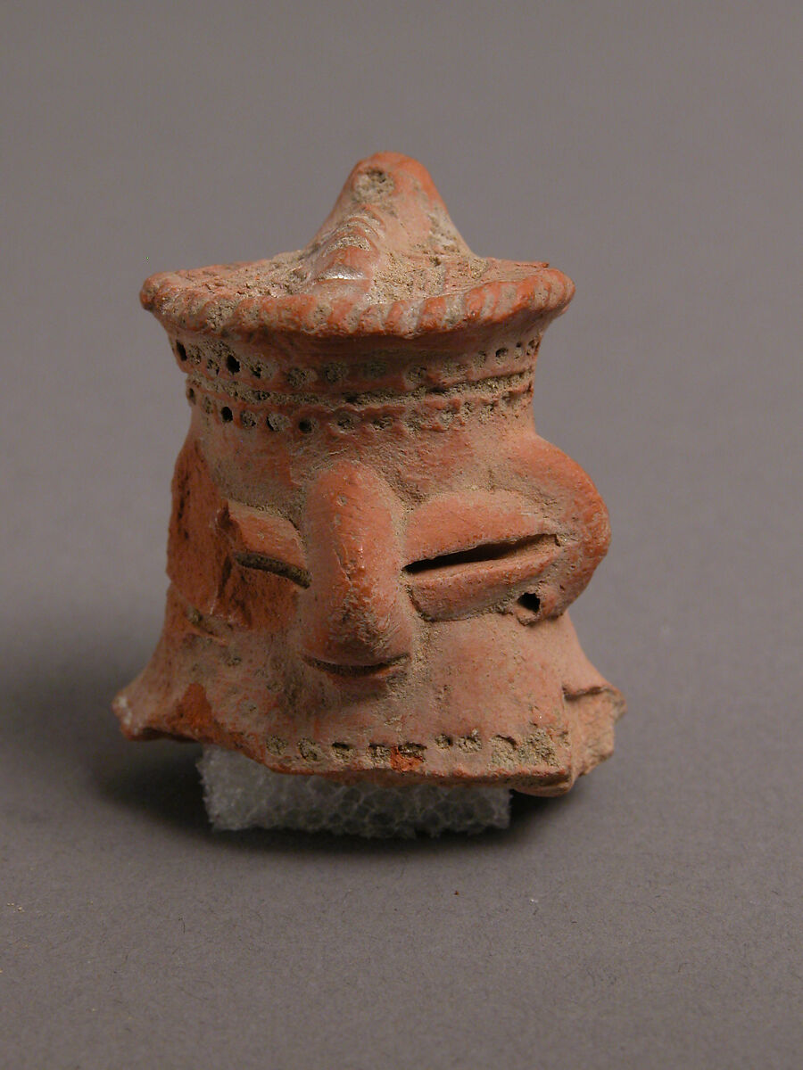 Head, Earthenware, Coptic 