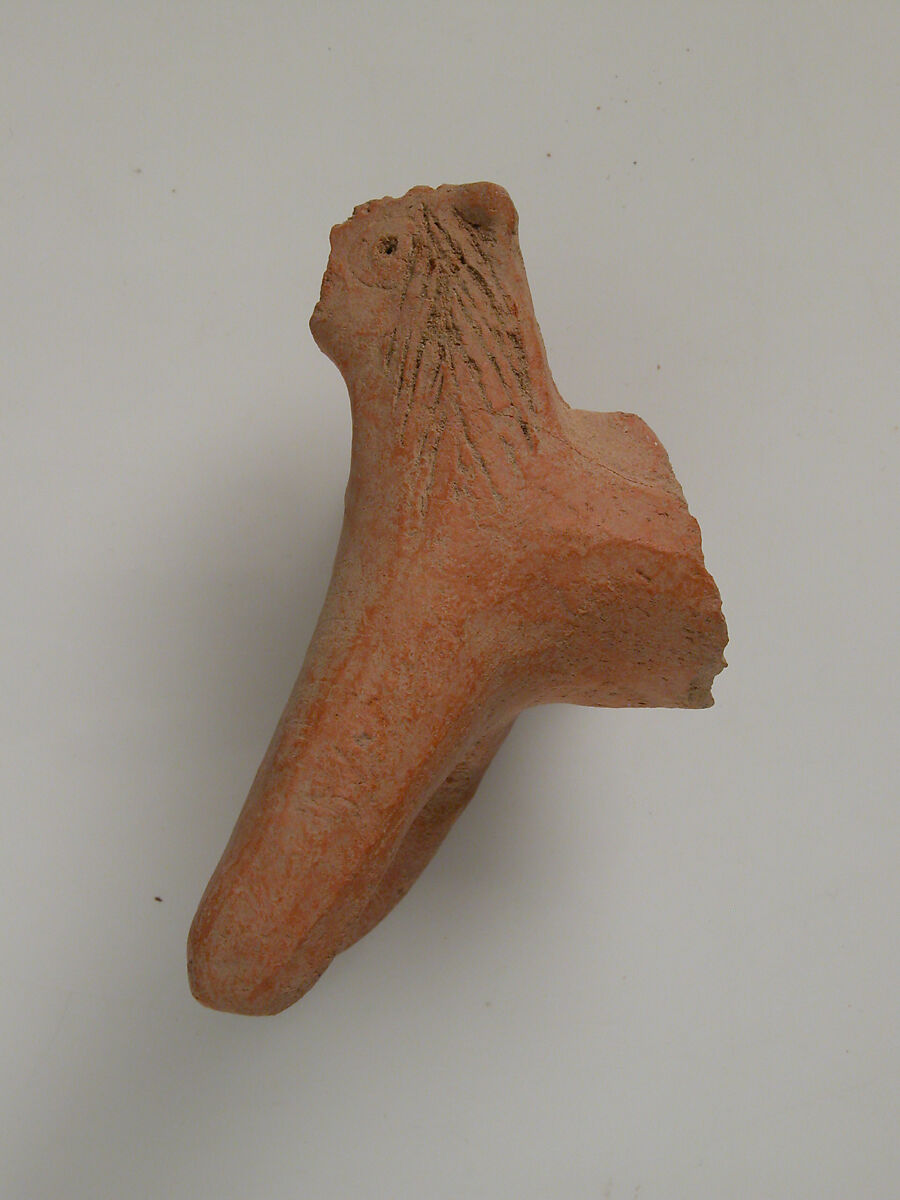 Fragment of an Animal, Earthenware, Coptic 
