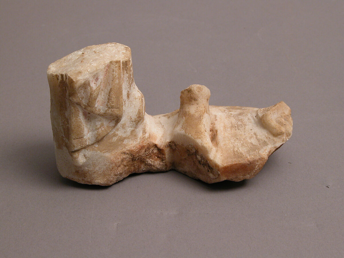 Feet Fragment, Stone, Coptic 