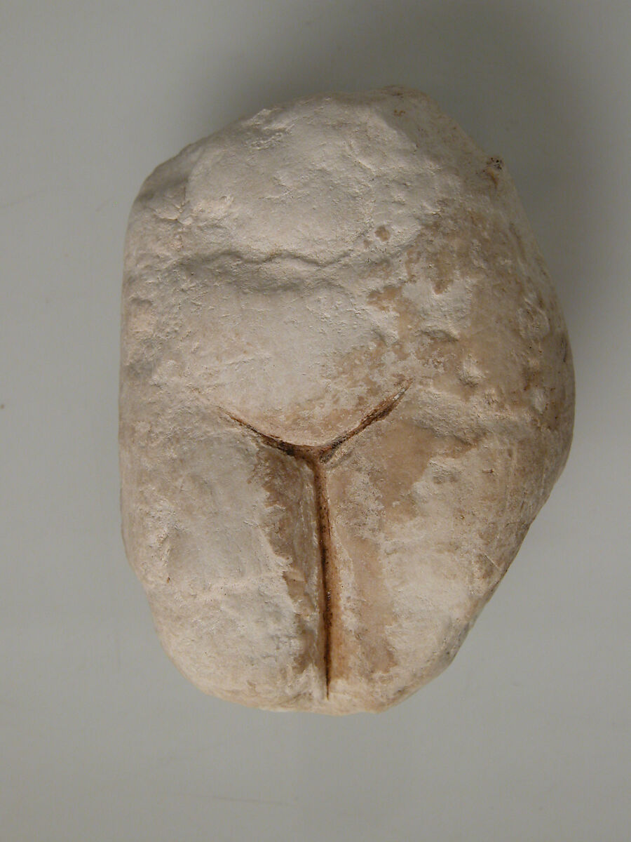 Fragment of a Female Figure, Clay, Coptic 