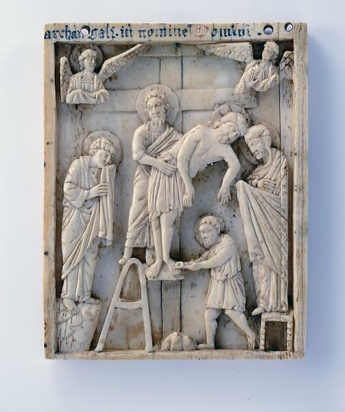 Descent from the Cross, Ivory, Italian 